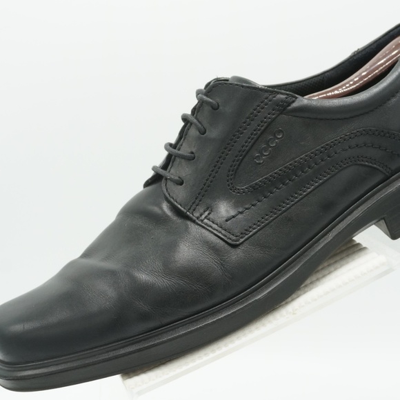 Ecco Size 16 Black Oxfords Dress Mens C3A A18 main image 8